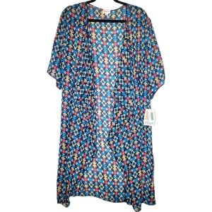 NWT LuLaRoe Shirley Flyaway Waterfall Hi Lo Kimono